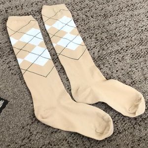 ARGYLE Socks. One size